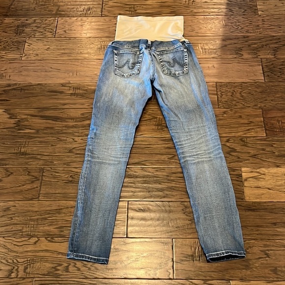 Ag Adriano Goldschmied Maternity Full Panel Pull On Size 28R - Picture 2 of 16